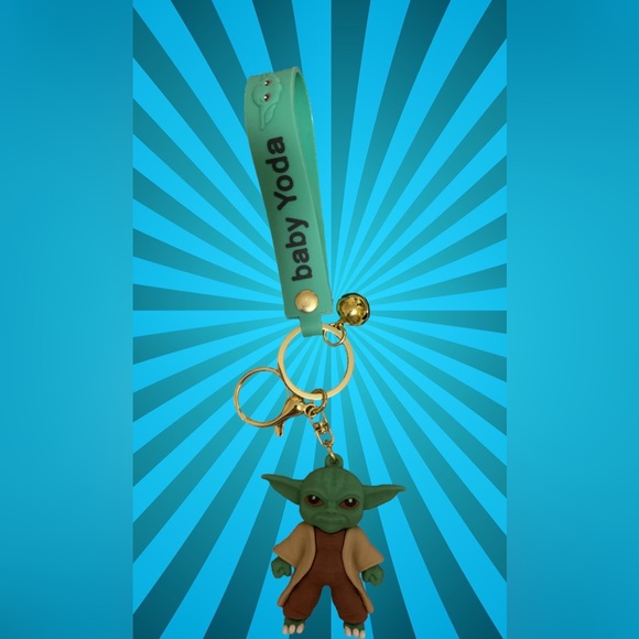 baby yoda Accessories New Baby Yoda Keychainbag Charm Poshmark